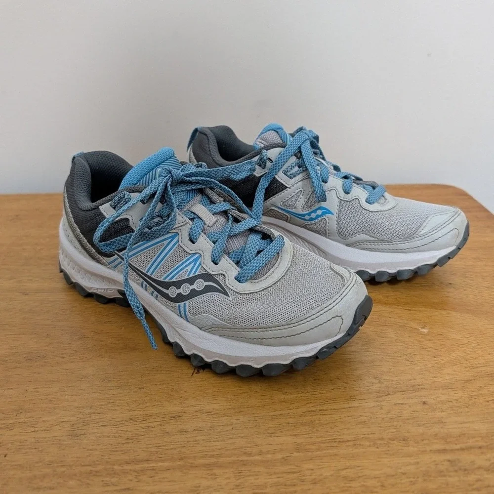 Saucony Excursion TR14 Trail Running Shoes Women 6.5 Grey